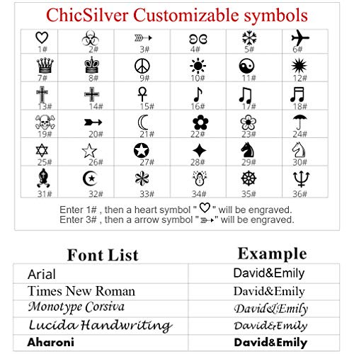 Chicsilver CH13674B-CS001-UC Personalized Bar Bracelet For Women 925 Sterling Silver Engraved Initial Name Nameplate Bar Link Charm Bracelet Identification Id Bracelet Friendship Bff Bracelet Adjustable thumb #5