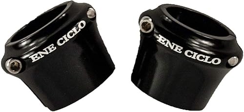 Dia Compe Ene Manillar Cinta Aleación CNC Negro Abrazadera, Negro