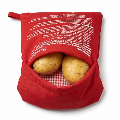 Saco para Assar Batata no Microondas Lavável Reutilizável