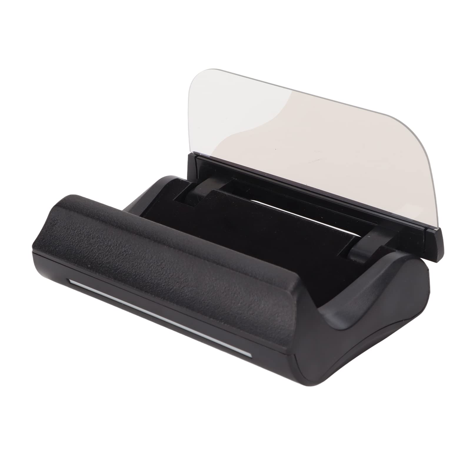 Función de alarma HUD para coche, pantalla Digital plegable para vehículo con luz ambiental para velocidad OBD