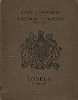 An Inventory of the Historical Monuments in London. Vol. III Roman London. B000J0EFD4 Book Cover