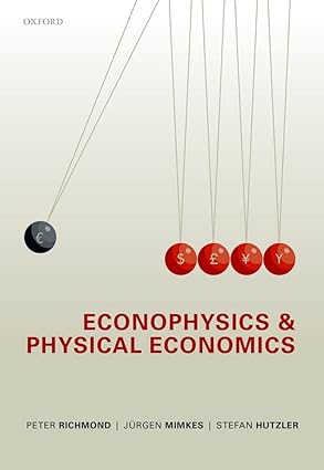Econophysics and Physical Economics 