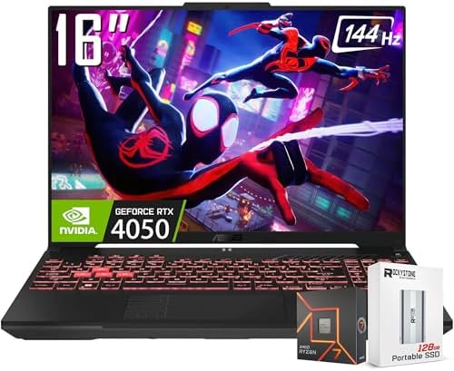 ASUS TUF Gaming A16 Gaming Laptop, 16” WUXGA 144Hz 16:10 Display,...