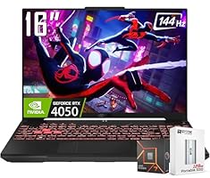 ASUS TUF Gaming A16 Gaming Laptop, 16” WUXGA 144Hz 16:10 Display, AMD Ryzen 7 7445HS(&gt;Intel i7-13700), NVIDIA RTX 4050, Backlit KB, AI Noise-Cancellation, Win11 Home, W/128GB PSD(16GB|512GB SSD)