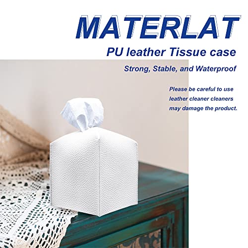 Custodia per fazzoletti in pelle PU, porta