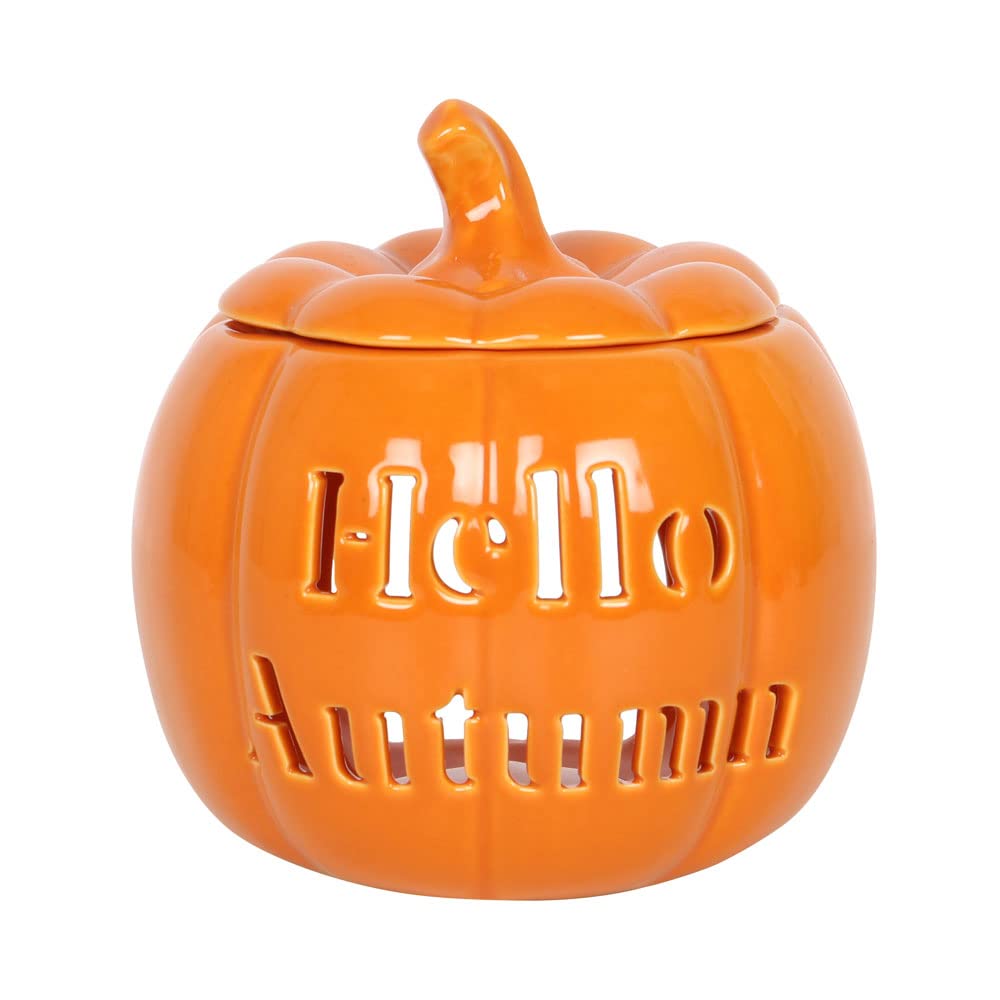 Something Different Orange Hello Autumn Pumpkin Oil Burner