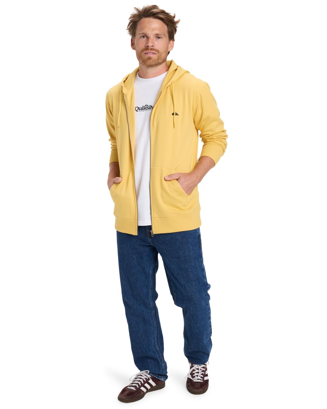Quiksilver Basic Hood Zip Young Cardigan Homme (Lot de 1)