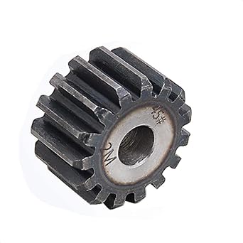 2Mod 22T Hardened Steel Pinion Gear Motor Spur Gear Pitch 6.28mm Thickness 20mm Outer Dia 48mm2 Mod 22T
