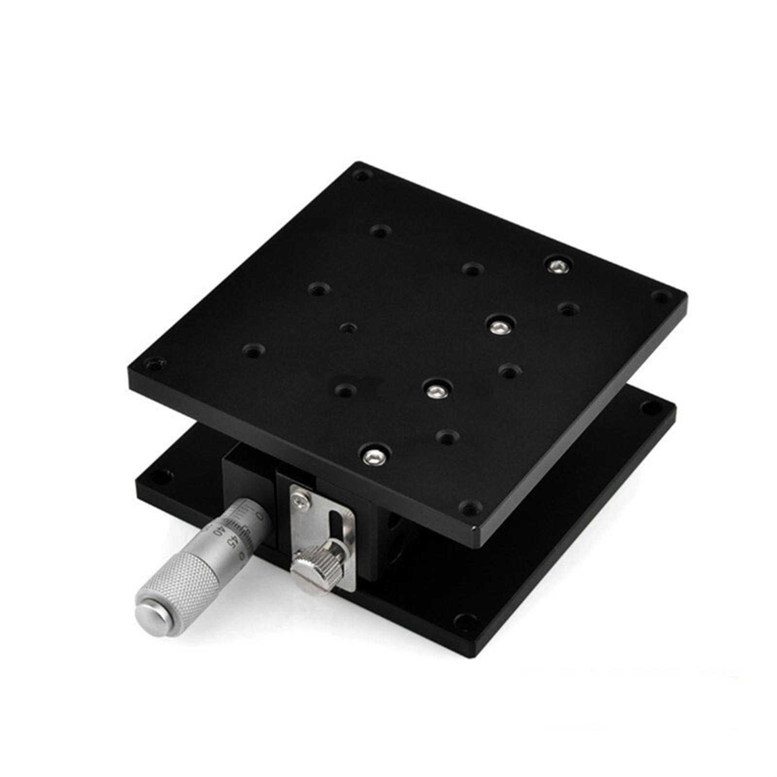 KGLHJDY Double Cross Rail Sliding Table Z axis 90mmx90mm Displacement Stage LZ90-2 Z90-2 Manual fine Tuning Platform Component