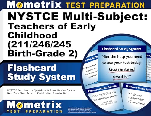 NYSTCE Multi-Subject: Teachers of Early Childhood (211/246/245 Birth-Grade 2) Flashcard Study System: NYSTCE Test Practice Questions & Exam Review for ... Teacher Certification Examinations (Cards) cover