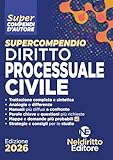 Supercompendio di diritto processuale civile 2026