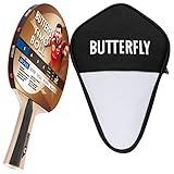 Butterfly Timo Boll Bronze Tischtennisschläger + Tischtennishülle | Tischtennisschlägerset | Tischtennis Hobby Set