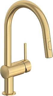 Grohe 26409GN0 Tempesta Shower Head, Round, 8" - 1 Spray, 1.75 GPM, Brushed Cool Sunrise
