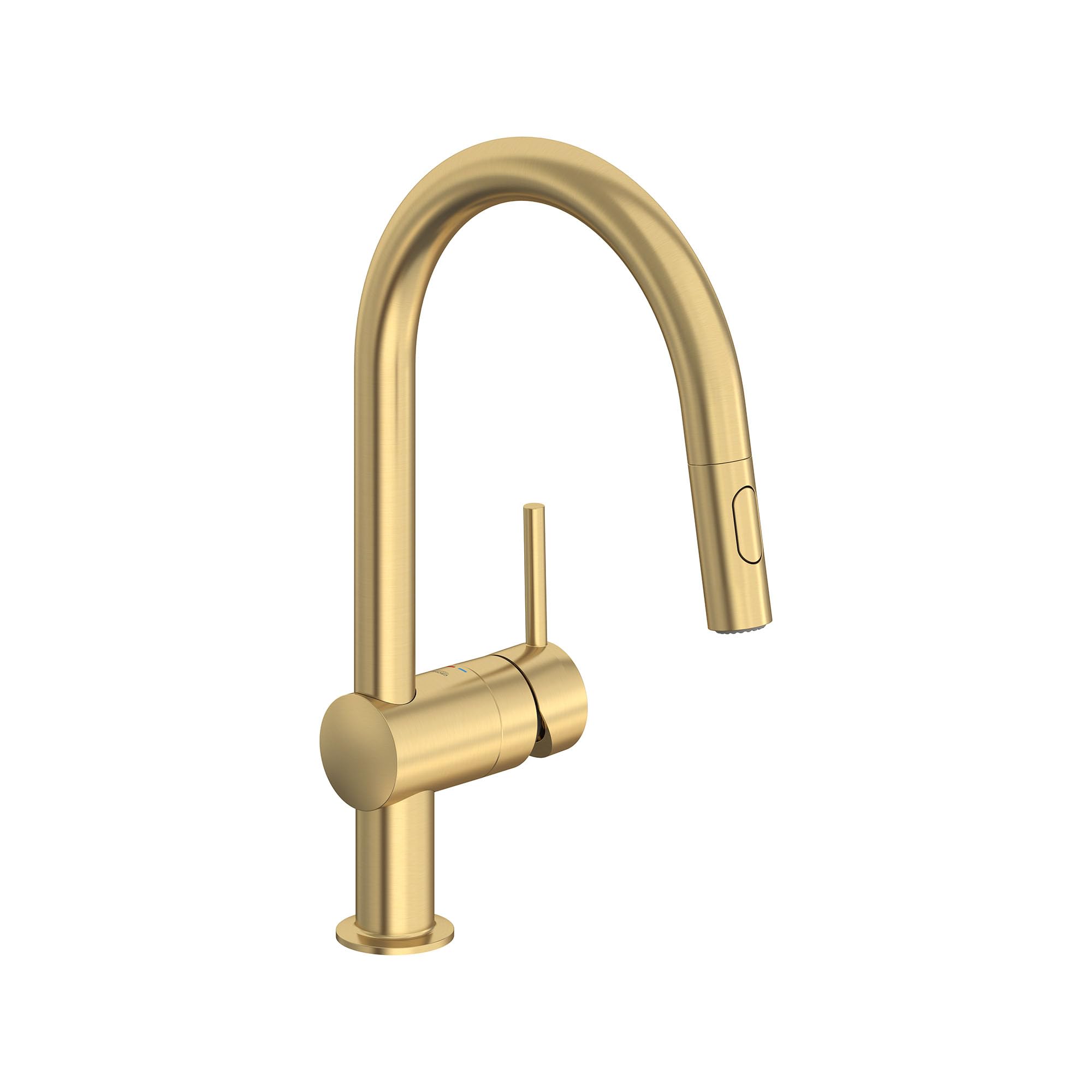 新品⭐︎Rise ストレッチゴールド 50mL Grohe 31378GN3 Minta Kitchen Faucet Dual Spray, 1.75 GPM, Brushed