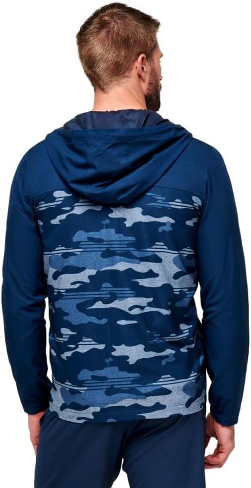 TravisMathew Men's Camo Tech Hoodie - Image 3