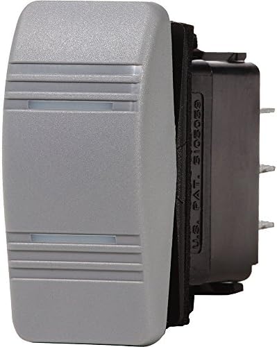 Blue Sea Systems Contura Switch, Gray, SPDT On-Off-On