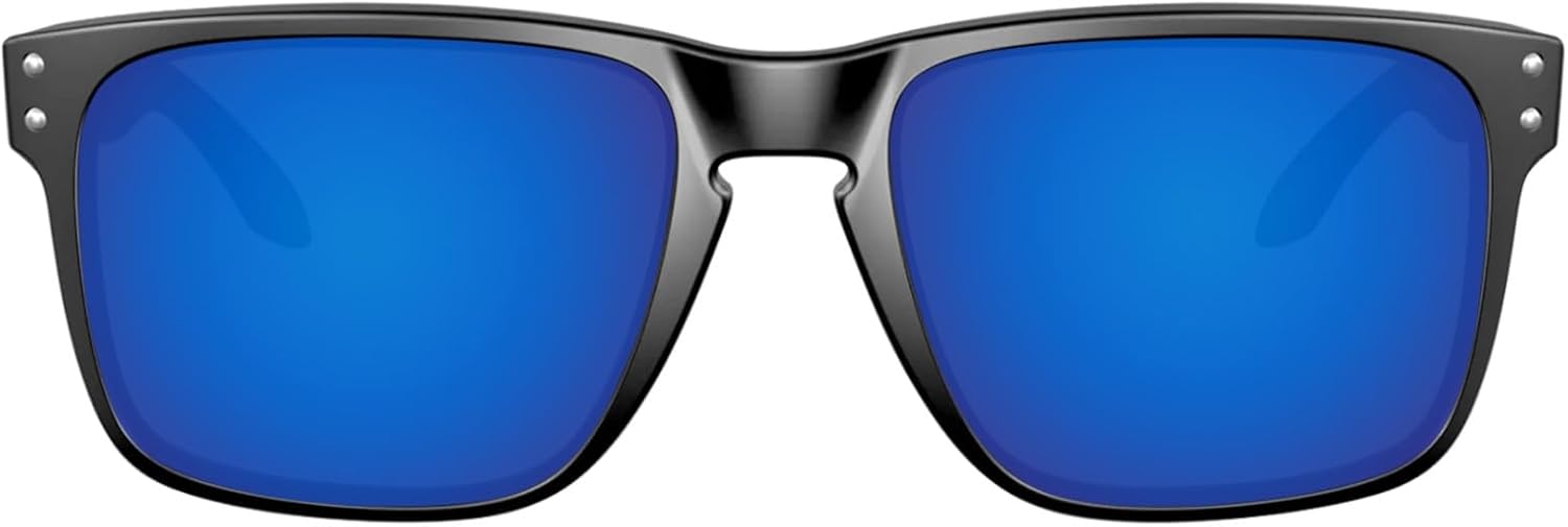 1.8MM Polycarbonate Replacement Lenses for Oakley Holbrook XXL OO9487 61mm Sunglass - Ice Blue