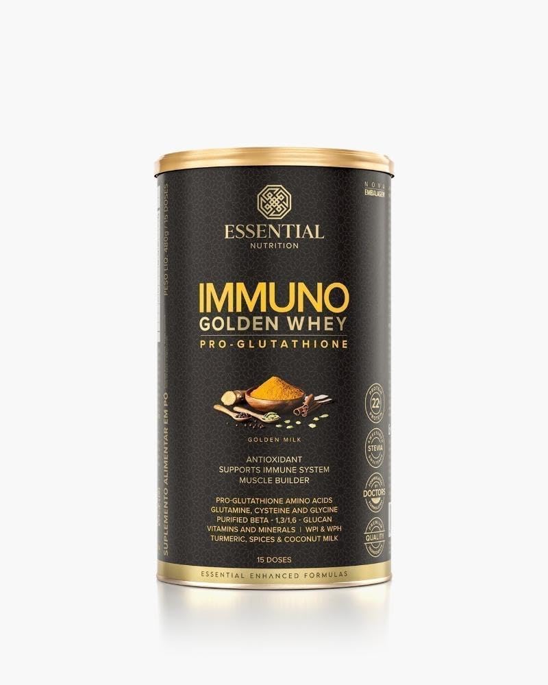 Essential Nutrition – Immuno Golden Whey Lata 465g 15 doses