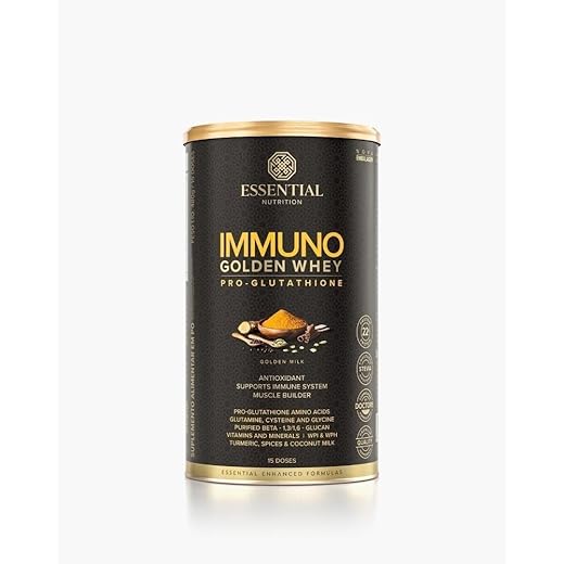 Essential Nutrition - Immuno Golden Whey Lata 465g 15 doses