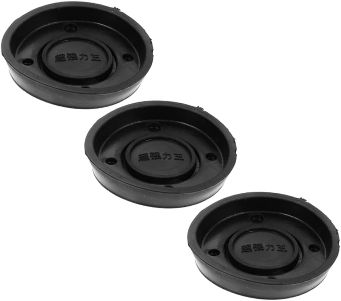 Mipcase 3Pcs Hand Pump Accessory Rubber Seal Cups Durable Manual Water Pump Parts Replacement for Professional Hand Cranked Wells Easy to Install and Operate