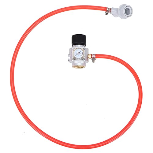 Mini regulador de gas de CO2 516 in Conector rápido del manómetro de la asamblea de la línea de gas