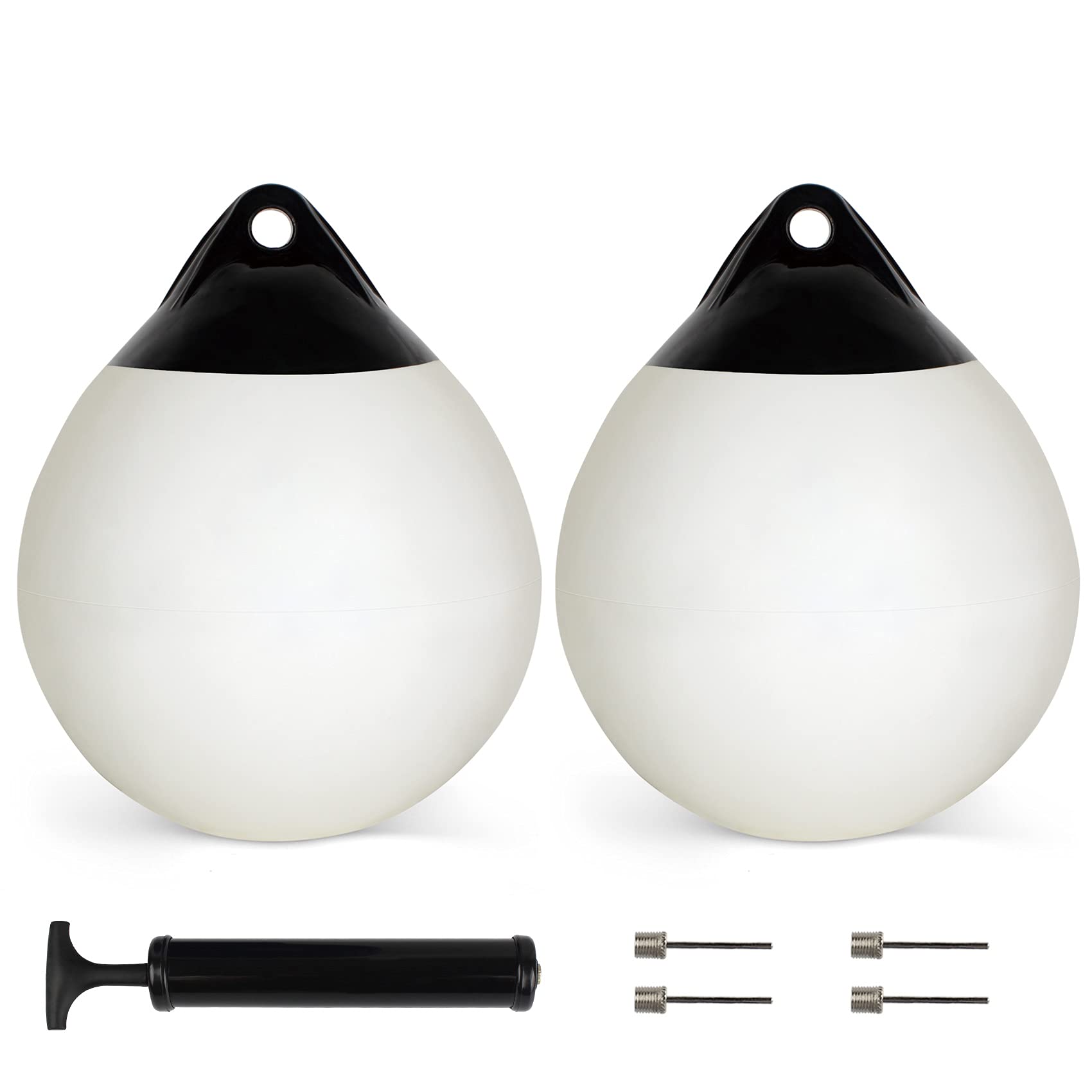 VEITHI 2 Pack Boat Buoy Ball Anchor Buoy Round Boat