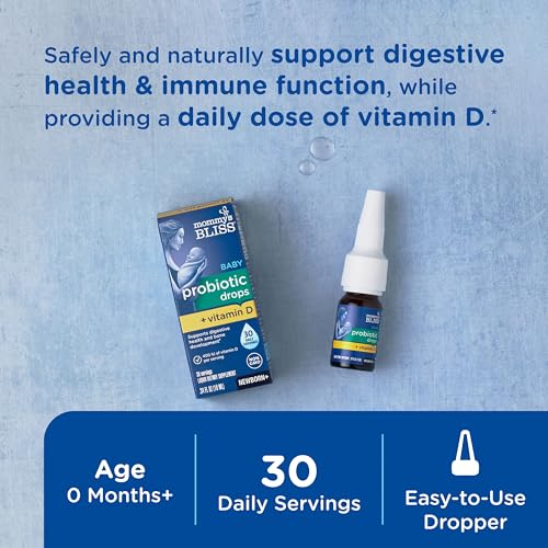Mommy's Bliss Baby Probiotics Vitamin D Drops