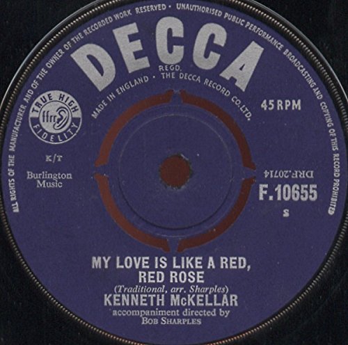 My Love is like a Red Red Rose