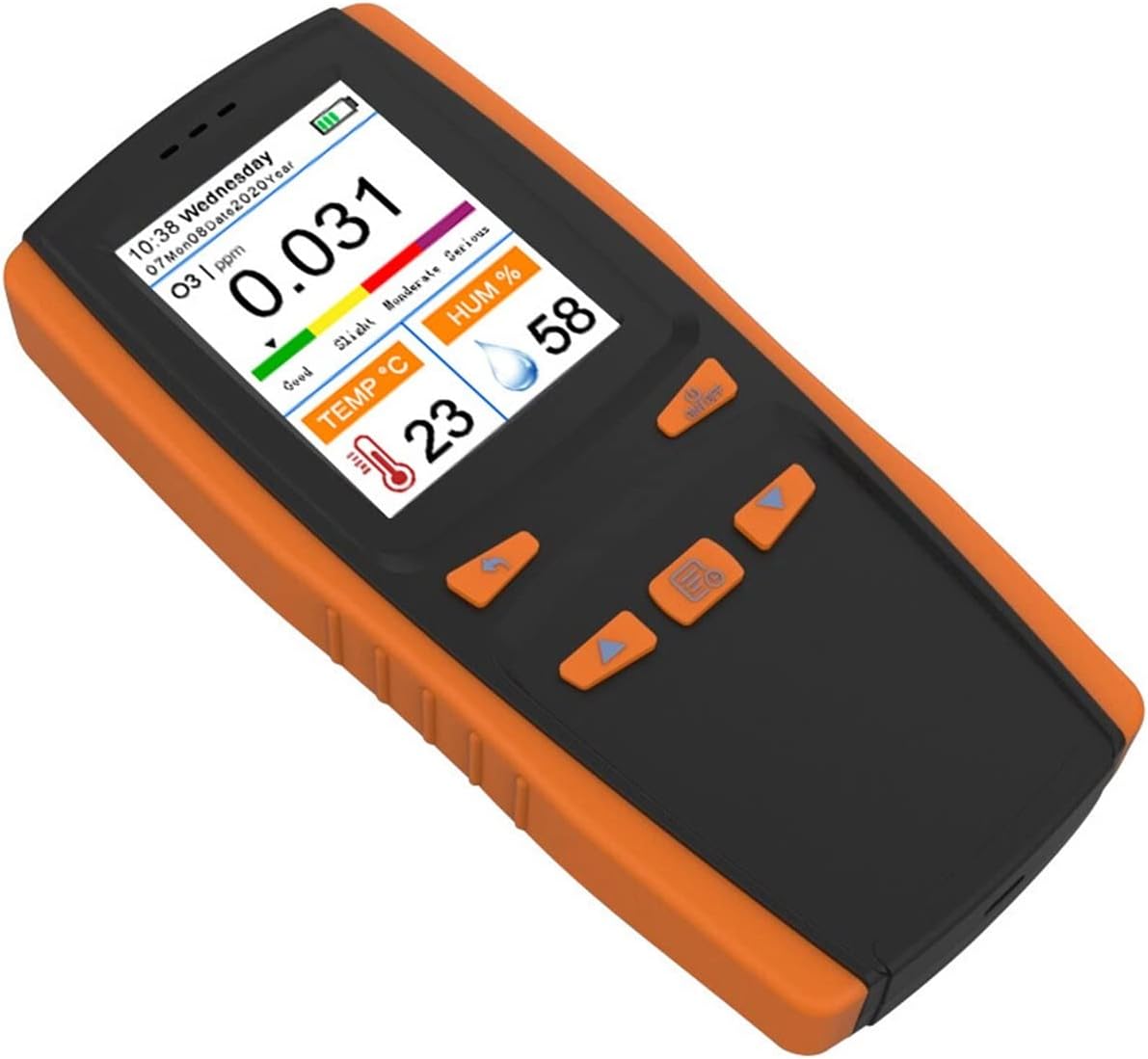 ポータブルオゾンアナライザー多機能インテリジェント O3 オゾンメーターガス検出器センサー大気質汚染モニター 、ガス検知器