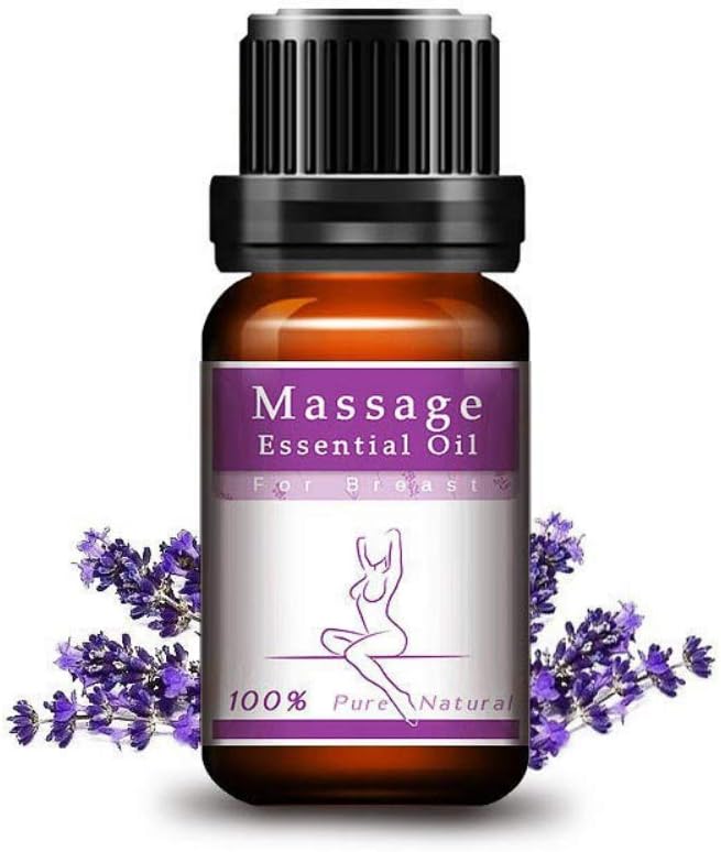 Breast Firming Enlargement Massage Essential Oil, Mild And Harmless Formula, 100% Pure Natural, Bust Enlargement Bigger Bust, Breast Increase Breast Elasticity, Make Breast Firm And Elastic (2 pcs)