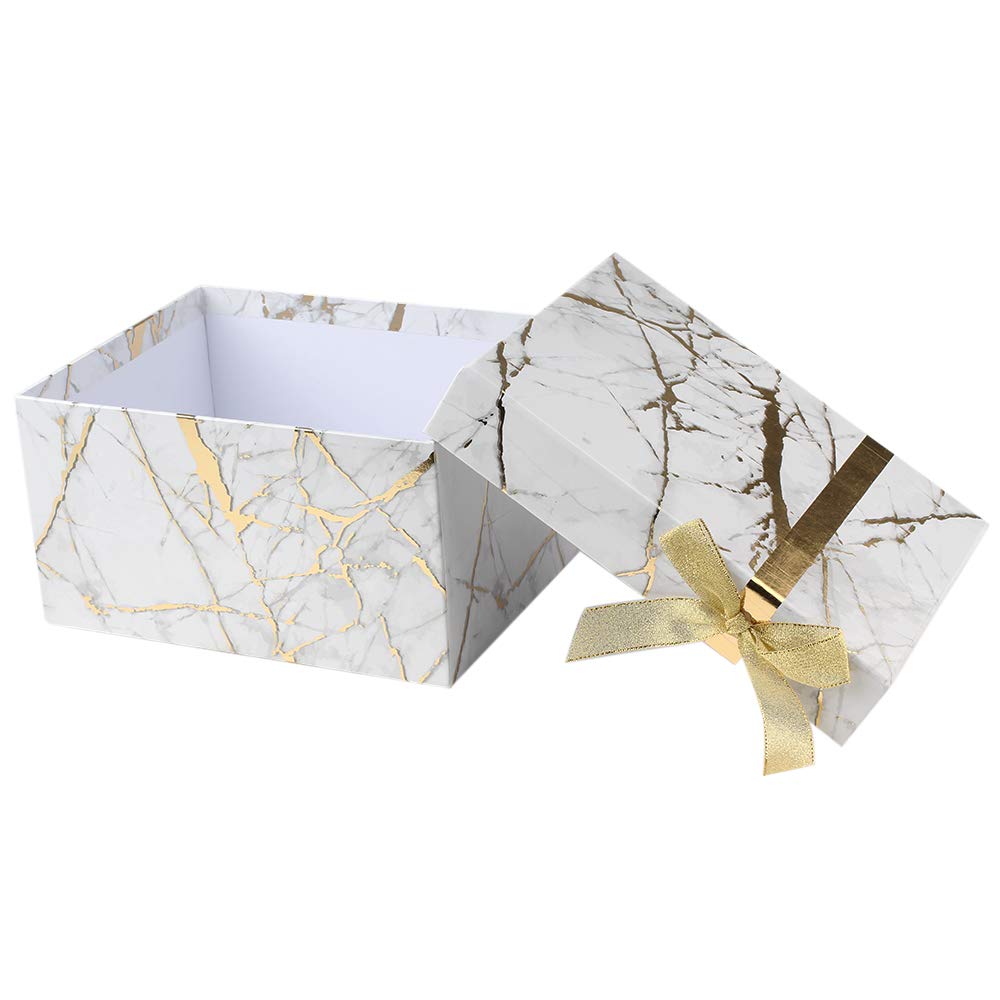 Geschenkboxen-Set – 5 Rechteckige Kartons Mit Deckel, Stapelbar