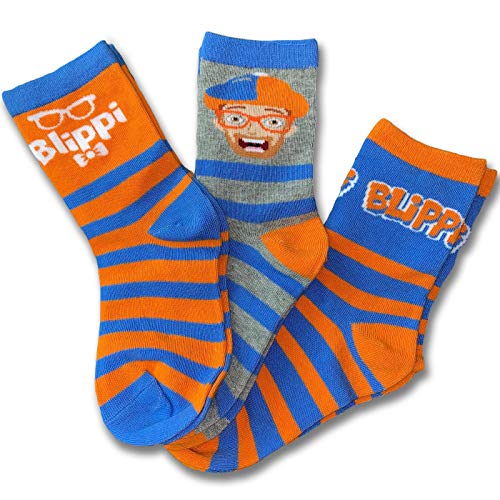 Blippi Childrens Socks (Small (2t-4t))