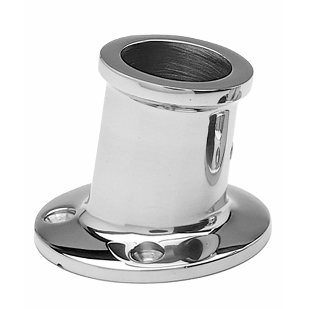 Taylor Made Products 966 Stainless Steel Top Mount Boat Flag Pole Socket (1.25-Inch)