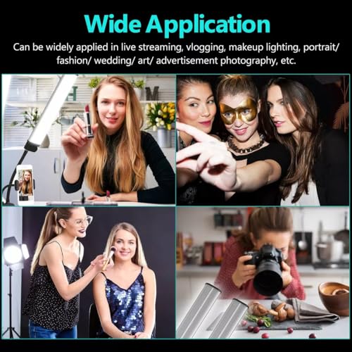 Luz de Preenchimento LED de Braços Duplos Flexíveis: Potente, Ajustável e Versátil. Ideal para Trans