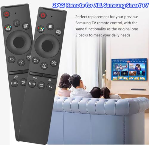 Télécommande Samsung QLED et UHD lot de 2 télécommandes de rechange infrarouges - 5