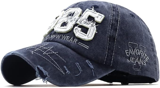 Stylish Cotton Adjustable Baseball Cap for Men and Women, Embroidered Unisex Cap for Summers