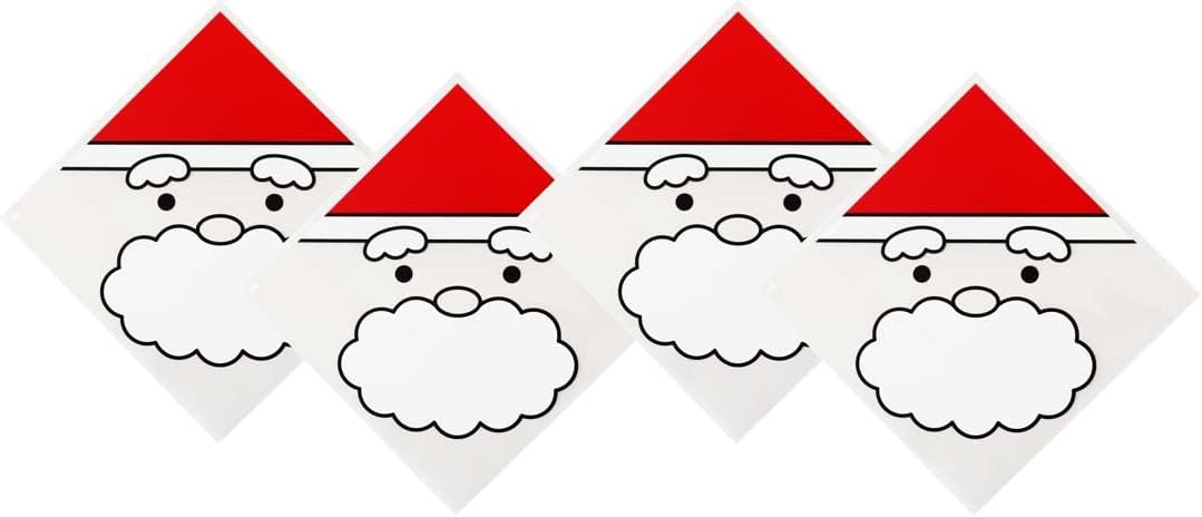 OPP 11266-200 Burger Bags, Made in Japan, Santa, M, 200 Bags