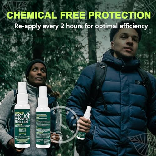 Mosquito Repellent Spray, Natural Mosquito Repellent, Bug Repellent Insect Repellent, Mosquito Spray for Body, Deet Free Mosquito Repellent for Outdoor, Travel 2 Fl Oz-2 Pack Mosquito Repellent Spray, Natural Mosquito Repellent, Bug Repellent Insect Repellent, Mosquito Spray for Body, Deet Free Mosquito Repellent for Outdoor, Travel 2 Fl Oz-2 Pack