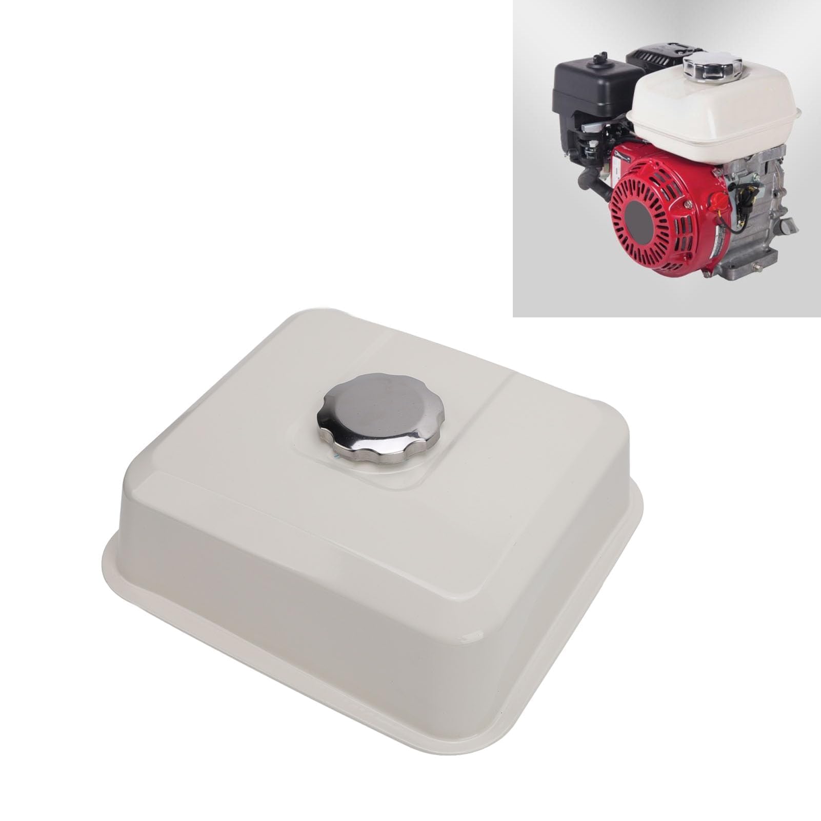 Kit de Réservoir de Carburant, 6 Pièces Réservoir de Carburant Moteur 17510 ZE2 800ZC Conteneur de Gazole de Grande capacité pour GX340 GX390 GX240 GX270