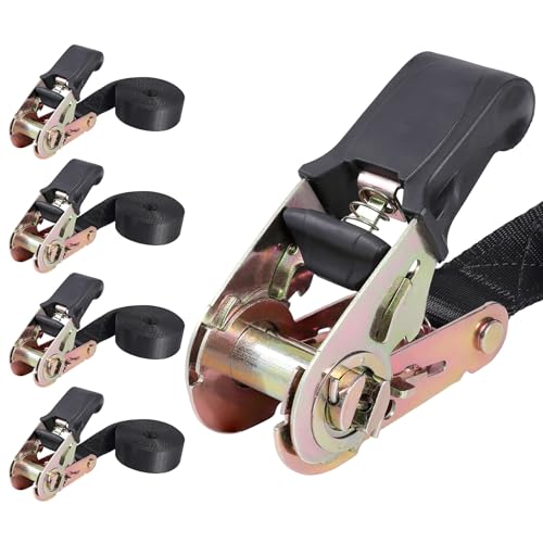 Sangle à cliquet pour moto remorque kayak et chargement sur barres de toit