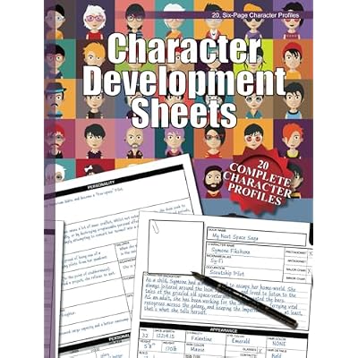 Character Development Sheets (Vector Heads)
