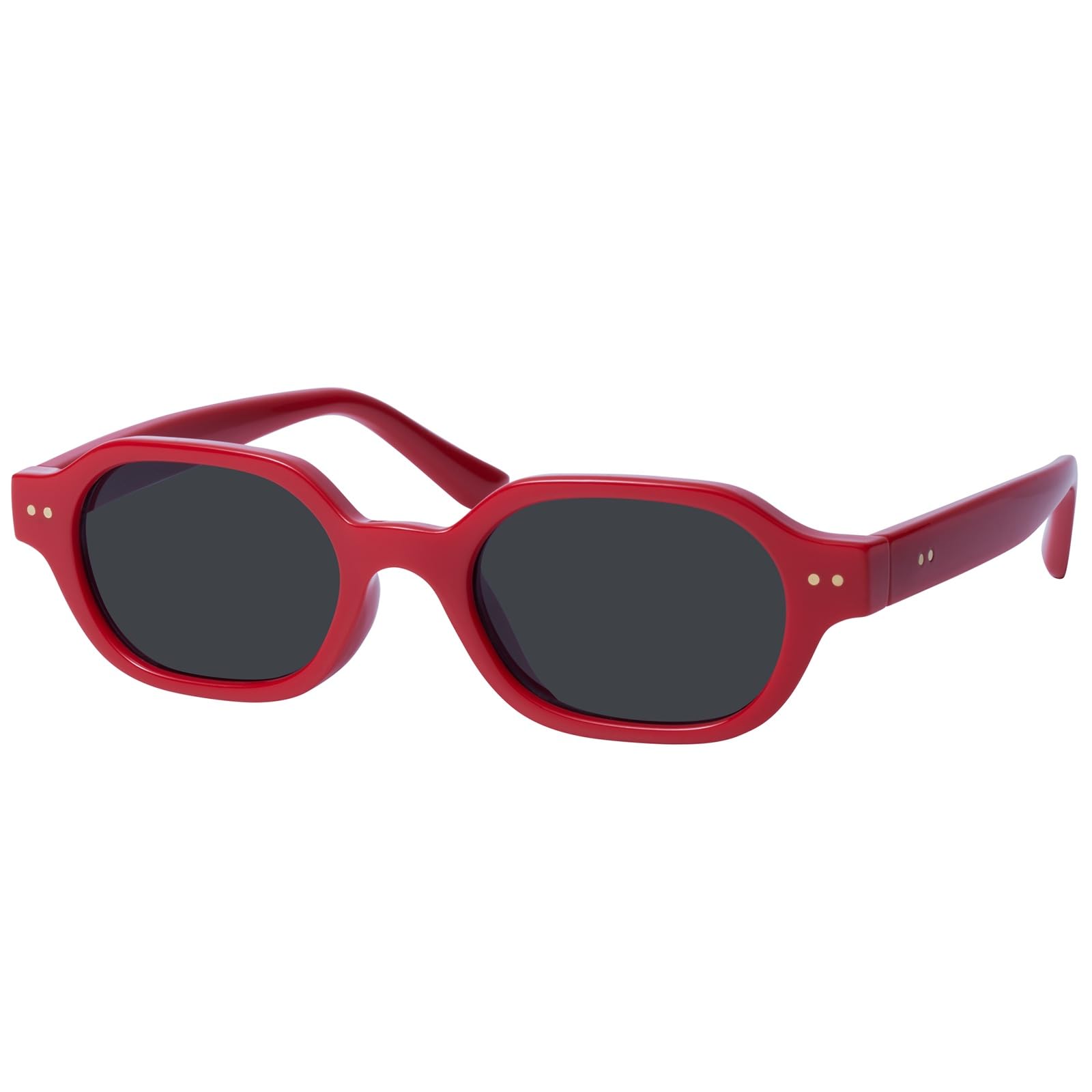 mosanana Retro Hexagon Sunglasses for Women Trendy Small 2026 MS52595