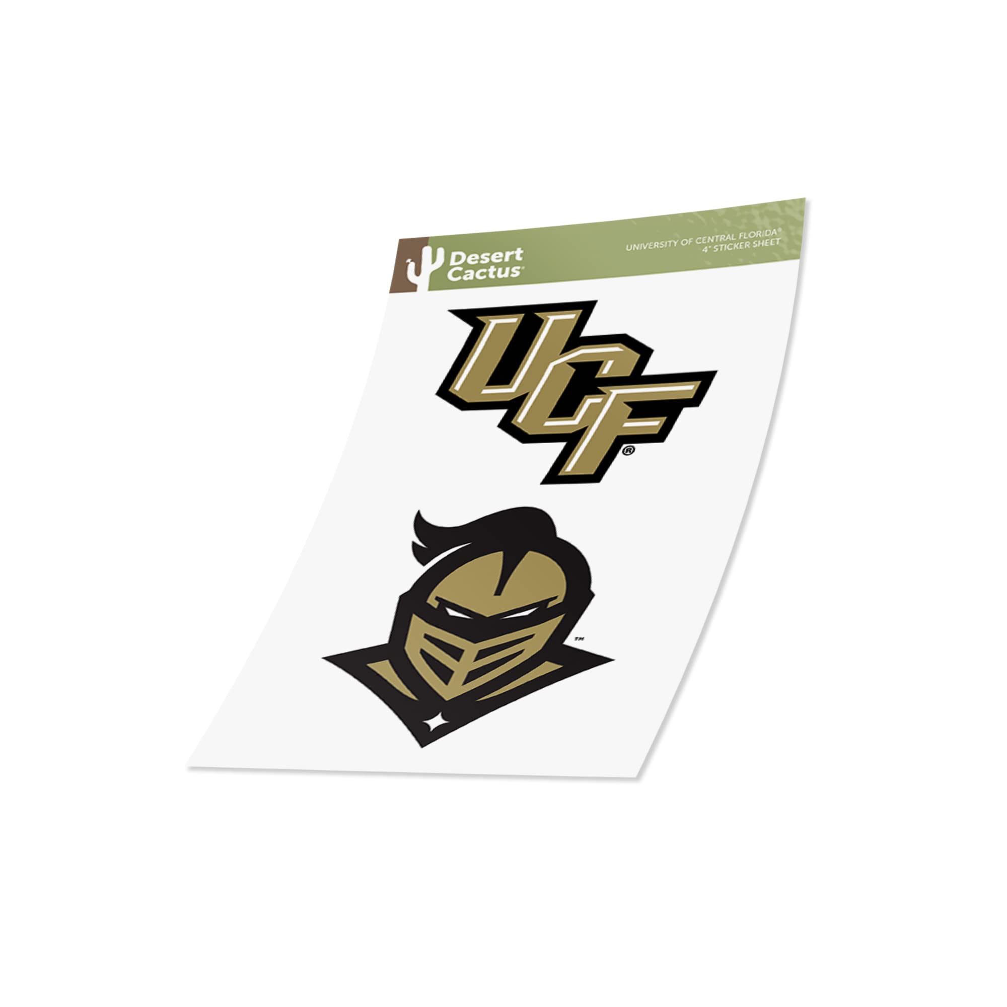 University Of Central Florida NCAA Sticker Sheet – Vinyl Decals For Laptop, Water Bottle, Car – Officially Licensed (Type 2)