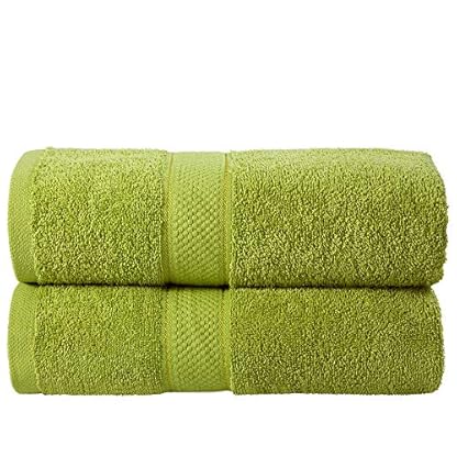 Todd Linen 2-teiliges Badetuch-Geschenkset – 500 g/m² Handtuch aus Baumwolle, Duschtuch, Strandtücher, Bad-Accessoires…