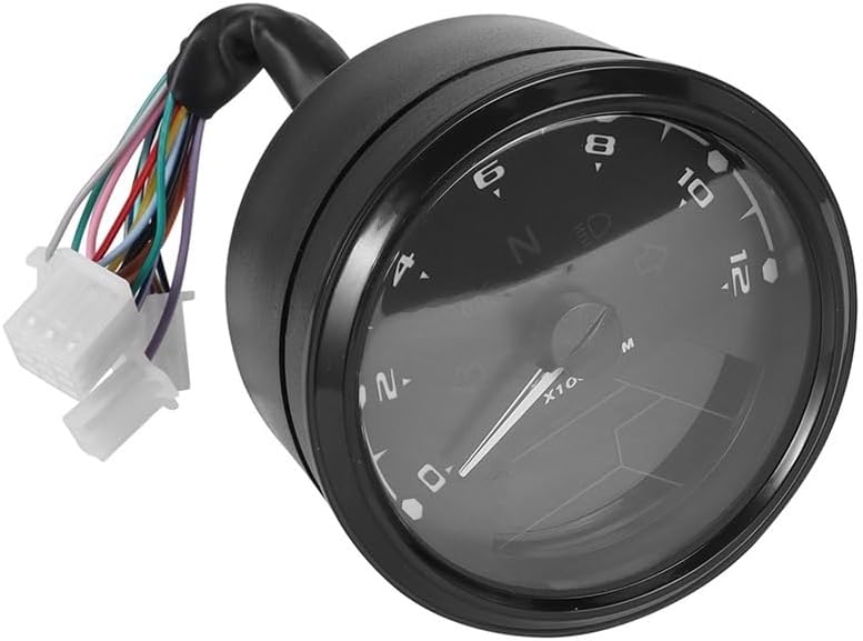Motorcycle Speedometer 12V Motorcycle Tachometer Tachometer Dashboard Gauges Odometer Digital Motorbike Accessories Universal