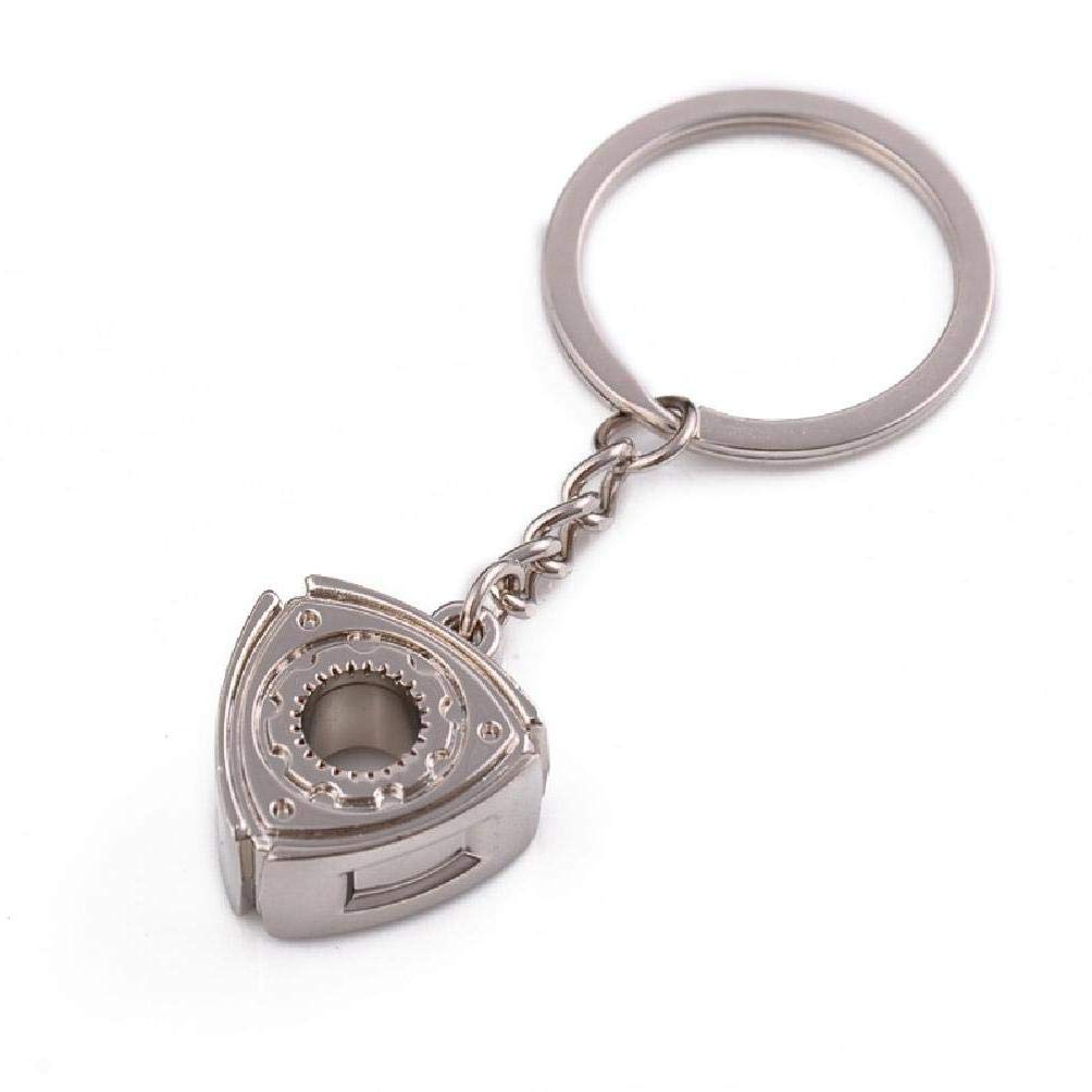Buwei Keyring Rotary Wankel Engine Rotor For Mazda RX7 RX8 2 3 6 Atenza Axela Keychain Turbo Car Accessories Parts Key Chain Turbo