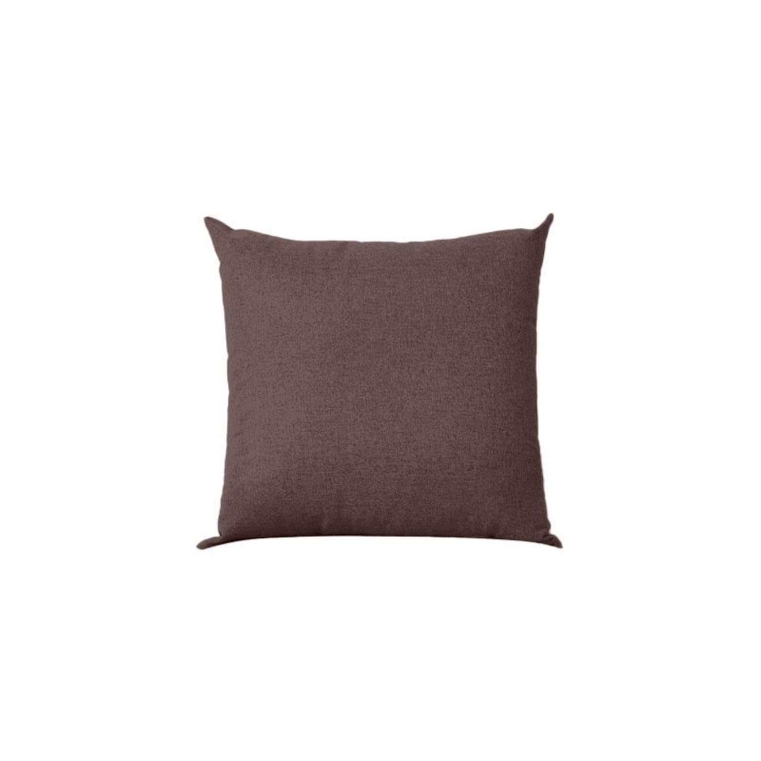 Square Throw Pillow with Insert Woven Sofa Cushion with Removable Cover Soft Throw Pillow Insert Comfortable for Couch, Window Seat, Reading Nook, Dark Brown, Set 50x50cm-image-22