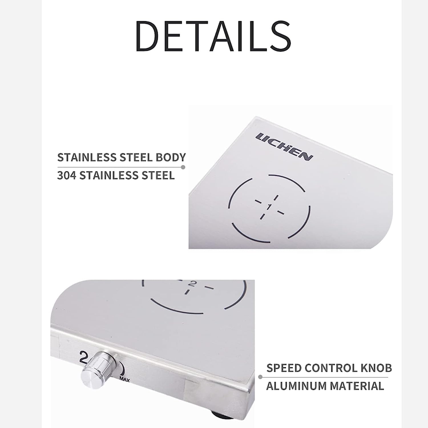 Małe małe mieszadło magnetyczne 2000 obr./min, wielopozycyjna podgrzewana płyta mieszająca, ultracienka stal nierdzewna, sprzęt mieszający do pracy laboratoryjnej.(4 Position)