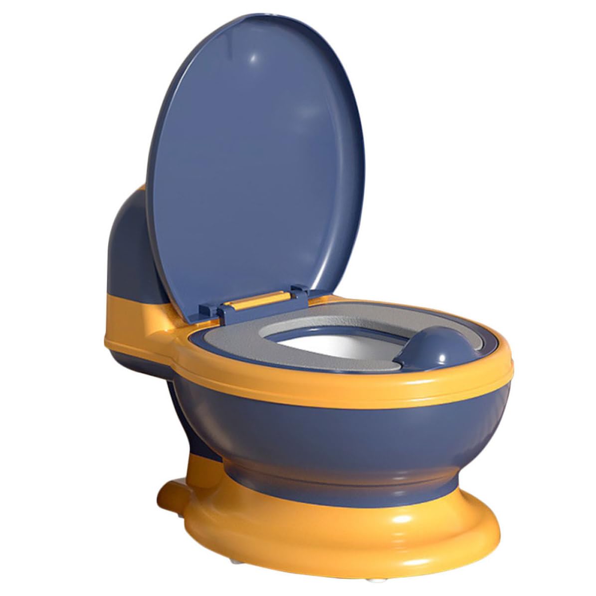 Realistische Kinder Sitztoilette mit Weicher Auflage, Kunststoff