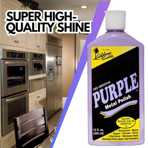 Purple Metal Polish y Desoxidante de Aluminio Kit 2 Sets miniatura 6